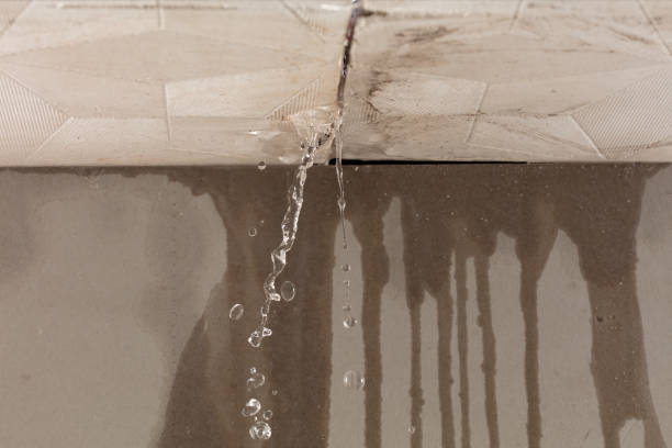 Professional Structural Drying technician working in Buxton, ME